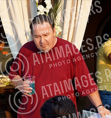 The last day of filming of the series 