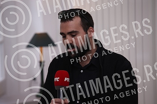 Press conference of the acting and author team of the film 