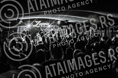 Rock musician - composer, singer, guitarist, songwriter Nikola Vranjkovic held a concert on the stage of the Zappa Barka, where he premiered songs from the latest mini-album 