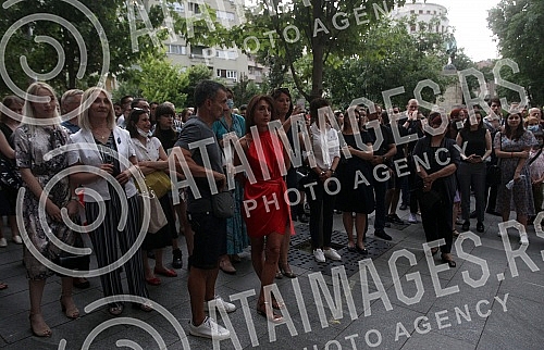 Opening of the exhibition of final works of 4th year students of the Faculty of Applied Arts in Belgrade - Diploma 2021 at the Museum of Applied Arts.Otvaranje izlozbe zavrsnih radova studenata 4. godine Fakulteta primenjenih umetnosti u Beogradu -