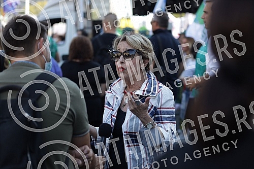 In front of the House of the National Assembly, a protest of several non-governmental organizations began, entitled In front of the House of the National Assembly, a protest of several non-governmental organizations began, entitled