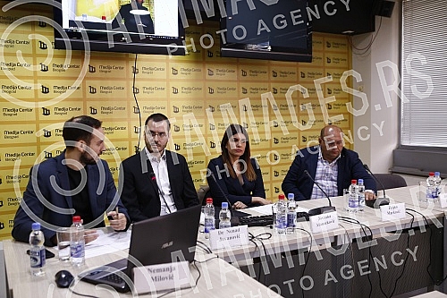 A panel discussion organized by the Beta News Agency was held in the Media Center on the topic 