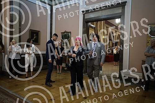 Reception in the City Assembly on the occasion of the city's celebration - Savior's Day.Prijem u Skupstini grada povodom gradske slave - Spasovdana.