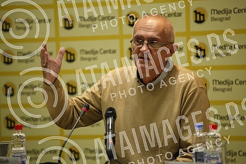 The press conference of the Let's Not Drown Belgrade initiative on the occasion of the announcement of the Protest against State Crime, which is scheduled for Saturday, October 16, at 12 o'clock, in front of the Republic Public Prosecutor's Office.
The press conference of the Let's Not Drown Belgrade initiative on the occasion of the announcement of the Protest against State Crime, which is scheduled for Saturday, October 16, at 12 o'clock, in front of the Republic Public Prosecutor's Office.