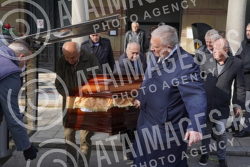 Funeral of Miroslav Popovic, President of the Serbian Professional Boxing Federation held at the New Cemetery - In the Alley of Merited Citizens.
Sahrana Miroslava Popovic, predsednik Srpske profi boks federacije odrzana na Novom groblju - U Aleji za Funeral of Miroslav Popovic, President of the Serbian Professional Boxing Federation held at the New Cemetery - In the Alley of Merited Citizens.
Sahrana Miroslava Popovic, predsednik Srpske profi boks federacije odrzana na Novom groblju - U Aleji za