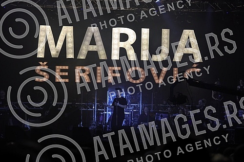 Concert of Marija Serifovic 