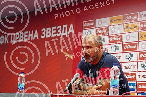 A press conference on the occasion of the match of the 1st round of the Serbian Super League, between Red Star and Vojvodina, was held in the Media Center of the 