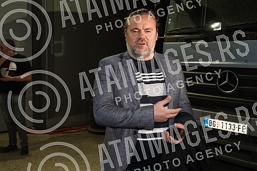 Recording of the TV show Ami G Show on Pink TV in Simanovci.Snimanje tv emisije Ami G Show na televiziji Pink u Simanovcima.