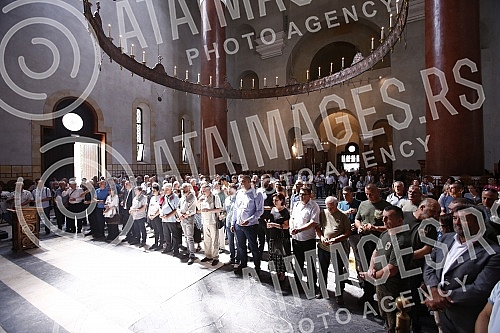 Associations Zavicaj and Coordination organized a memorial service in the Church of St. Mark in Belgrade to all victims of the Croatian action Storm, when around 250,000 Serbs were expelled from Croatia.
Udruzenja Zavicaj i Koordinacija organizovali Associations Zavicaj and Coordination organized a memorial service in the Church of St. Mark in Belgrade to all victims of the Croatian action Storm, when around 250,000 Serbs were expelled from Croatia.
Udruzenja Zavicaj i Koordinacija organizovali