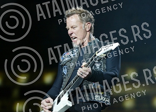 Concert of American heavy metal band - Metallica held in Usce.Koncert americkog hevi metal benda - Metalika (Metallica) odrzan na Uscu.