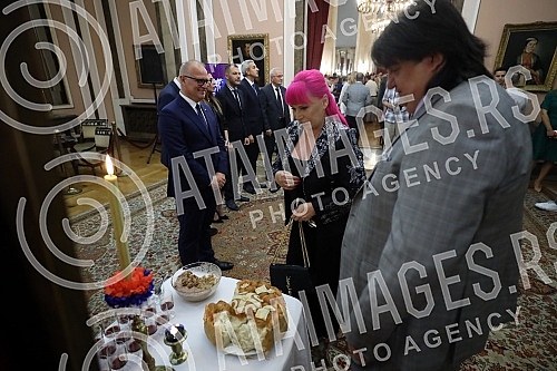 Reception in the City Assembly on the occasion of the city's celebration - Savior's Day.Prijem u Skupstini grada povodom gradske slave - Spasovdana.