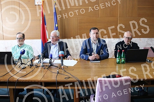 The Interim Media Monitoring Oversight Body held a press conference to present its work to date, as well as the Electronic Regulatory Authority's Report on Oversight of Media Service Providers During the Presidential, Republican and Local Election Ca