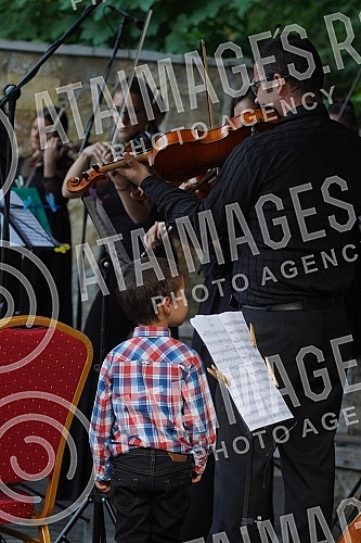 The Muzikon orchestra and Stefan Milenkovic held a 