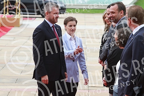 The visit of the Slovak Prime Minister Peter Pellegrini to Serbia.Poseta slovackog premijera Petera Pellegrinija Srbiji.