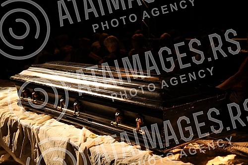 The premiere of the play 