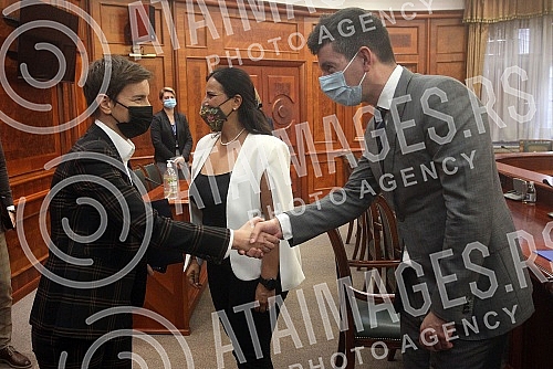 The Prime Minister of the Republic of Serbia, Ana Brnabic, met with the Head of the Office of the United Nations High Commissioner for Refugees in Serbia (UNHCR), Francesca Bonelli.
Predsednica Vlade Republike Srbije Ana Brnabic sastala se sa ssefic The Prime Minister of the Republic of Serbia, Ana Brnabic, met with the Head of the Office of the United Nations High Commissioner for Refugees in Serbia (UNHCR), Francesca Bonelli.
Predsednica Vlade Republike Srbije Ana Brnabic sastala se sa ssefic