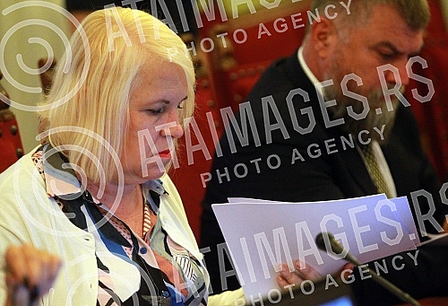The session of the Parliamentary Committee for Foreign Affairs, whose agenda included a report on the international cooperation of the Serbian Parliament in 2021, was held in the House of the National Assembly.
Sednica skupstinskog Odbora za spoljne The session of the Parliamentary Committee for Foreign Affairs, whose agenda included a report on the international cooperation of the Serbian Parliament in 2021, was held in the House of the National Assembly.
Sednica skupstinskog Odbora za spoljne
