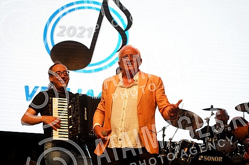 Concert Vrnjacka Music Night as part of the Vrnjacki Carnival 2021. Koncert Vrnjacka muzicka noc u sklopu Vrnjackog karnevala 2021.