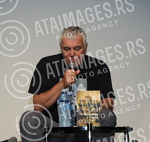 The promotion of the first novel by the famous Slovenian singer-songwriter Zoran Predin 