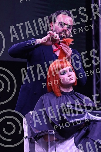 Belgrade gatHAIRing and hairdressing festival at BelExpo Center.Belgrade gatHAIRing i frizerski festival u BelExpo Centru.