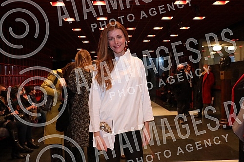 The premiere of the play The premiere of the play