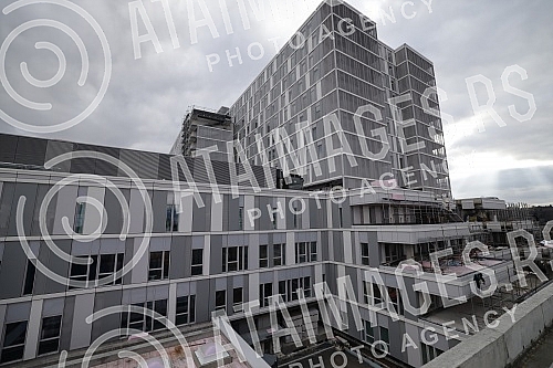 The works on the new Clinical Center of Serbia in Belgrade and its surroundings are coming to an end.Radovi na novom Klinickom centru Srbije u Beogradu i njegovoj okolini se privode kraju.