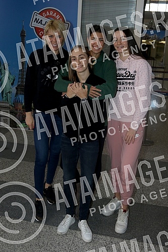 Serbia's Fed Cup team traveled to Luxembourg to compete in Group I of the Euro-African Zone 2020.Fed kup tim Srbije otputovao je u Luksemburg na takmicenje I grupe Evro-africke zone 2020. 