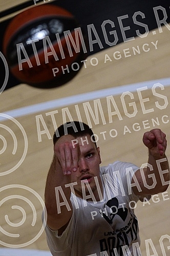 The open part of the training of the players of KK Partizan Mozzart Bet in the small hall of the Stark Arena and making statements before the trip to Berlin, where on Friday, October 7, the first match of this year's Euroleague season awaits them, ag
