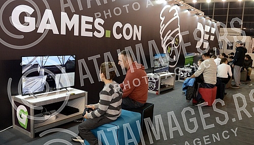 Games.con - the largest regional festival of video games and pop culture, which is held at the Belgrade Fair.Games.con - najveci regionalni festival video igara i pop kulture, koji se odrzava na Beogradskom sajmu