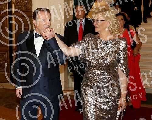 Wedding of familly Karic held in Temple of St Sava.Crkveno vencanje clanova porodice Karic u Hramu Svetog Save.