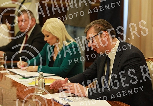 The President of Serbia, Aleksandar Vucic, met with the representatives of UGT Renewables LLC.Predsednik Srbije Aleksandar Vucic sastao se sa predstavnicima kompanije UGT Renewables LLC.