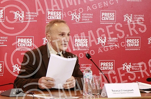 Press conference of Djokica Stanojevic, President of the Association of Gjakova with the topic: Press conference of Djokica Stanojevic, President of the Association of Gjakova with the topic: