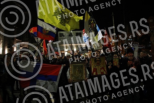 A rally in support of Russia called 