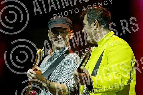 Concert of Zoran Kiki Lesendric and Group Piloti held in Belgrade arena.Koncert Zorana Kiki Lesendrica i Pilota odrzan u Beogradskoj areni.