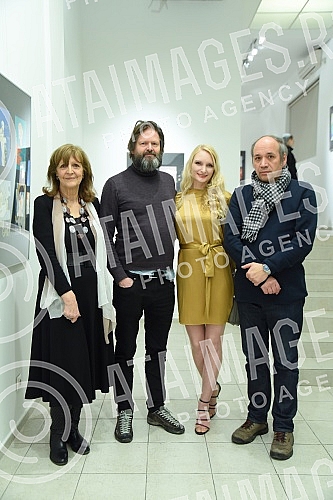 Exhibition of paintings by Helgi Thorgils Fridjonsson in the Chaos Gallery.Izlozba slika Helgi Thorgils Fridjonsson u galeriji Haos 