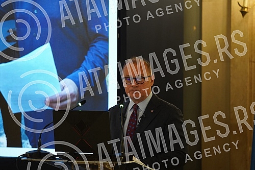 A press conference of the Deputy Mayor of Belgrade, Goran Vesic, was held in the Ceremonial Hall of the Old Palace, where he presented the results of the work of the city government.
U Svecanoj sali Starog dvora odrzana je konferencija za novinare z A press conference of the Deputy Mayor of Belgrade, Goran Vesic, was held in the Ceremonial Hall of the Old Palace, where he presented the results of the work of the city government.
U Svecanoj sali Starog dvora odrzana je konferencija za novinare z