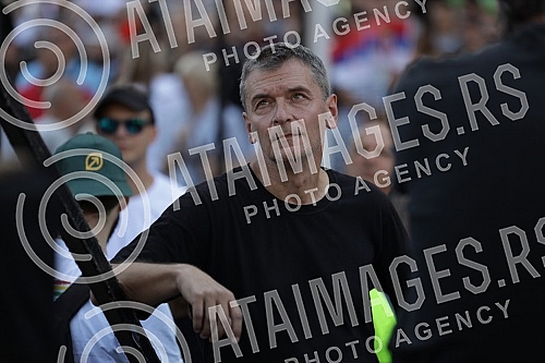 In front of the House of the National Assembly, a protest of several non-governmental organizations began, entitled 