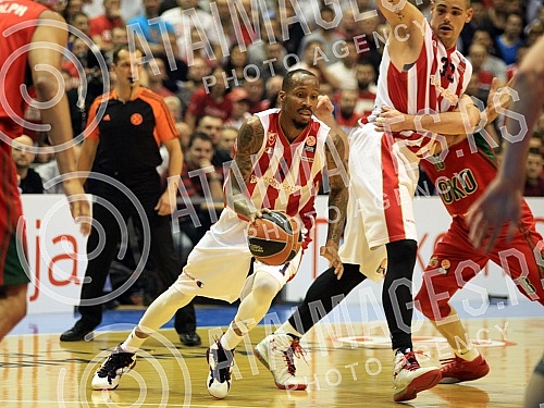 Utakmica petog kola TOP 16 faze Evrolige (Euroleague, TOP 16, Round 5) odigrana u Hali Pionir izmedju KK Crvena zvezda Telekom (Serbia) i Lokomotiva Kuban (Russia).