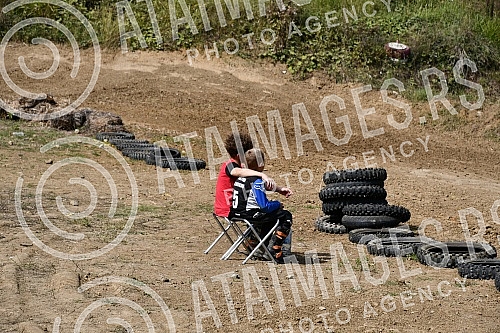 A motocross competition was held at the MX Park Tresnjari track in Kraljevo.Na stazi MX park Tresnjari u Kraljevu odrzano je takmicenje u moto krosu.
