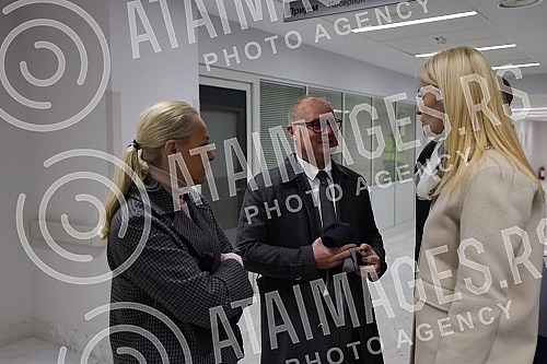 The President of the Republic of Serbia, Aleksandar Vucic, attended the opening of the new Clinical Center of Serbia after the completion of the first phase of works.Predsednik Republike Srbije Aleksandar Vucic prisustvovao je otvaranju novog Klini