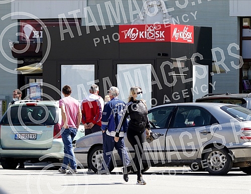 The territory of the municipality of Pozarevac during the coronavirus.Teritorija opstine Pozarevac za vreme korona virusa.