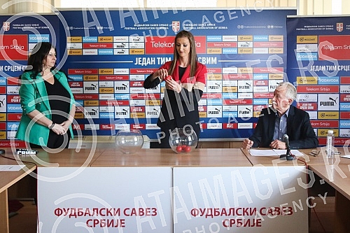 The draw for the semifinals of the Serbian Cup was held in the premises of the Football Association of Serbia.U prostorijama fudbalskog saveza Srbije odrzan je zreb 1/2 finala Kupa Srbije.