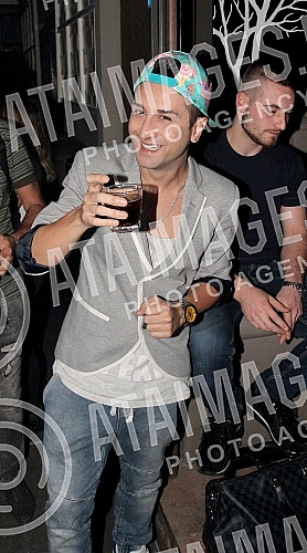 Opening night of 15th season in night club Mr. Stefan Braun.Otvaranje 15 sezone nocnog kluba Mr. Stefan Braun.