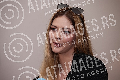 Press conference of the acting and author team of the film 