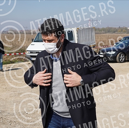 The President of the Republic of Serbia, Aleksandar Vucic, attended the celebration of the beginning of works on the section of the road New Belgrade - Surcin (continuation of the highway E-763 Milos Veliki).Predsednik Republike Srbije Aleksandar V