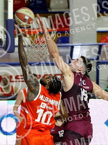 ABA League, 18th round FMP vs Cedevita Olimpija (Slovenia) held in FMP hall.18 kolo ABA lige izmedju KK FMP i KK Cedevita Olimpija odigrana u hali FMP.