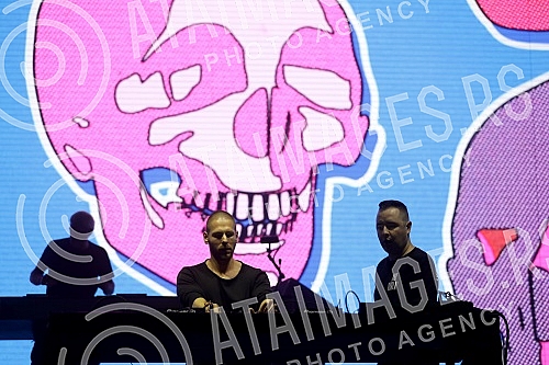 Divolly and Markward on the fourth, final day of the 2021 Exit Festival on the Main Stage.Divolly i Markward cetvrtog, poslednjeg dana Exit festivala 2021. na bini Main stage.