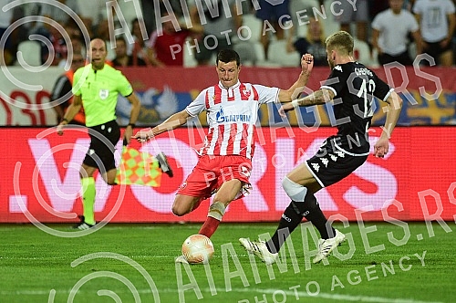 The match of the first round of the Europa League group stage between FC Crvena Zvezda and FC Monaco was played at the Rajko Mitic stadium.Utakmica prvog kola grupne faze Lige Evrope izmedju FK Crvena zvezda i FK Monako odigrana je na stadion Rajko