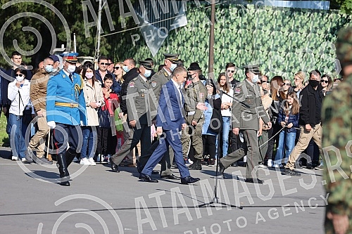 The two-day celebration of the Day of Victory over Fascism in the Second World War - May 9, began with the firing of honorary platoons of the Serbian Army from the Sava Terrace on Kalemegdan.Dvodnevno obelezavanja Dana pobede nad fasizmom u Drugom 