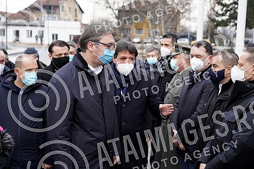 In Krusevac, in the presence of the President of Serbia, Aleksandar Vucic, a new kovid hospital was opened, with a capacity of 500 places, which will contribute to the strengthening of the health system in the fight against the corona virus.U Kruse